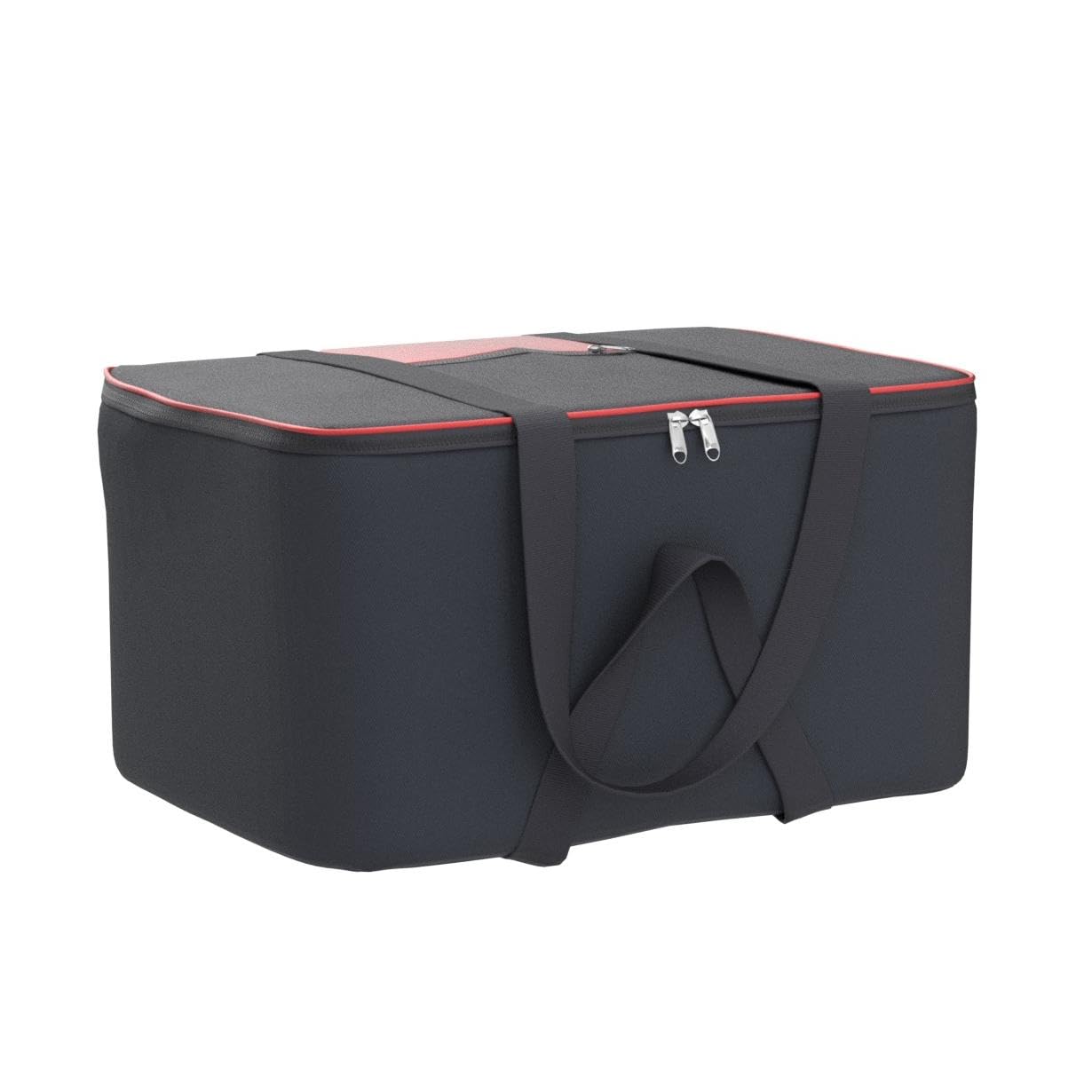 Storite Rectangular Nylon Underbed Storage Bags - Moisture-Proof, Large Size - Black