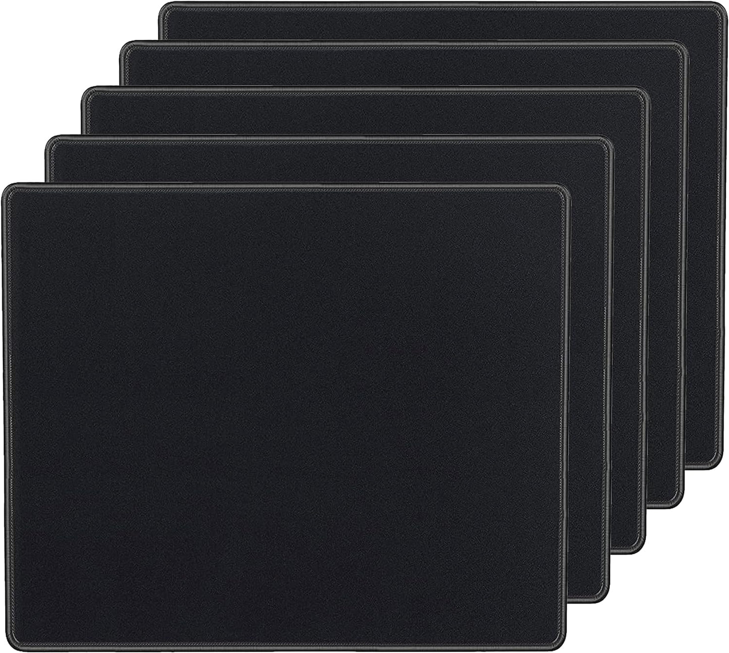 Storite 5 Pack 220mm x 180mm x 2mm Speed Type Gaming Non-Slip Rubber Base Mousepad Desk Mat Keyboard Pad for Laptop/Computer Office PC & Home