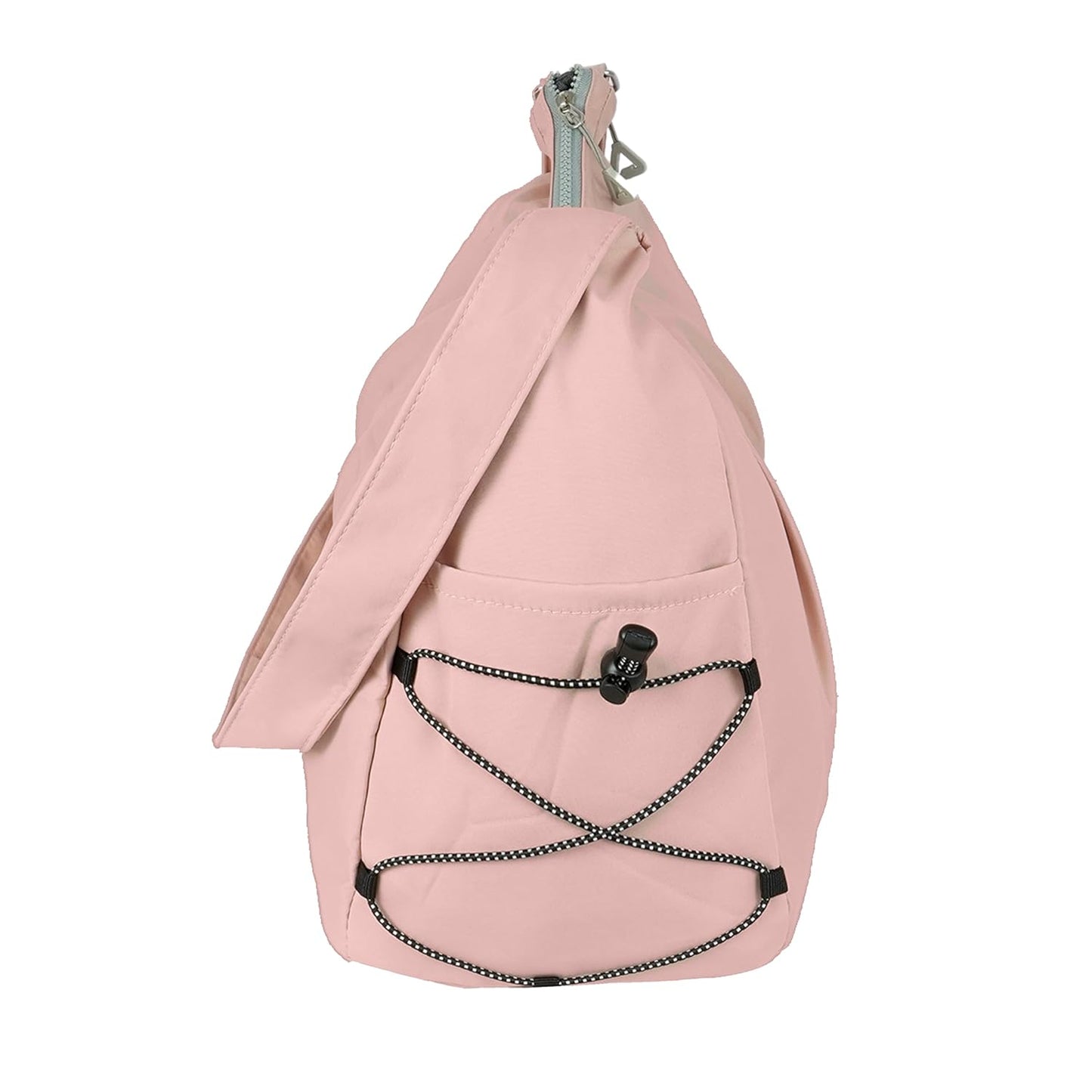 Storite Nylon 51 Cm Imported Multi Purpose Travel Duffle Bag for Women with Dry and Wet Pocket, Lightweight Waterproof Backpack Carry Luggage Bag with Shoe Compartment (Pink, 51 x 17 x 32 cm)