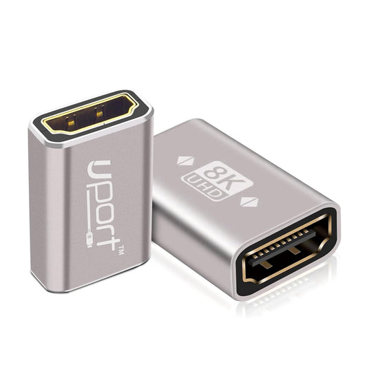 Storite 8K HDMI Coupler - Female to Female Adapter, 3D 8K@60Hz 4K@144Hz HDMI 2.1 Connector, HDMI Extender, Compatible with HDTV, Laptop, Monitor, Projector, Gaming Console