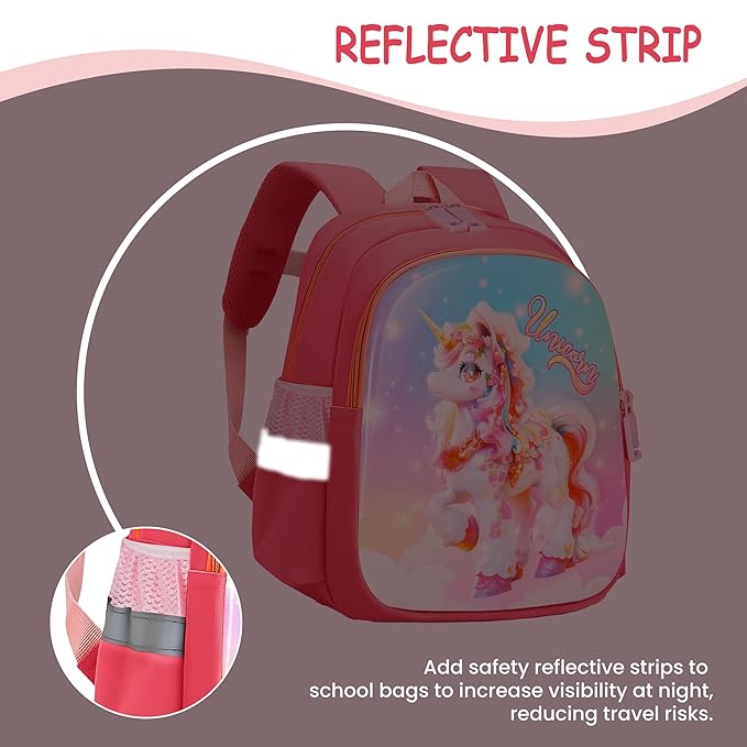 Storite Unicorn Kids Backpack, Water-Resistant & Durable - Ages 8-10 – Ages 8-10