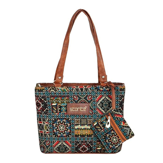 Storite Women's Handbag Shoulder Tote Bag
