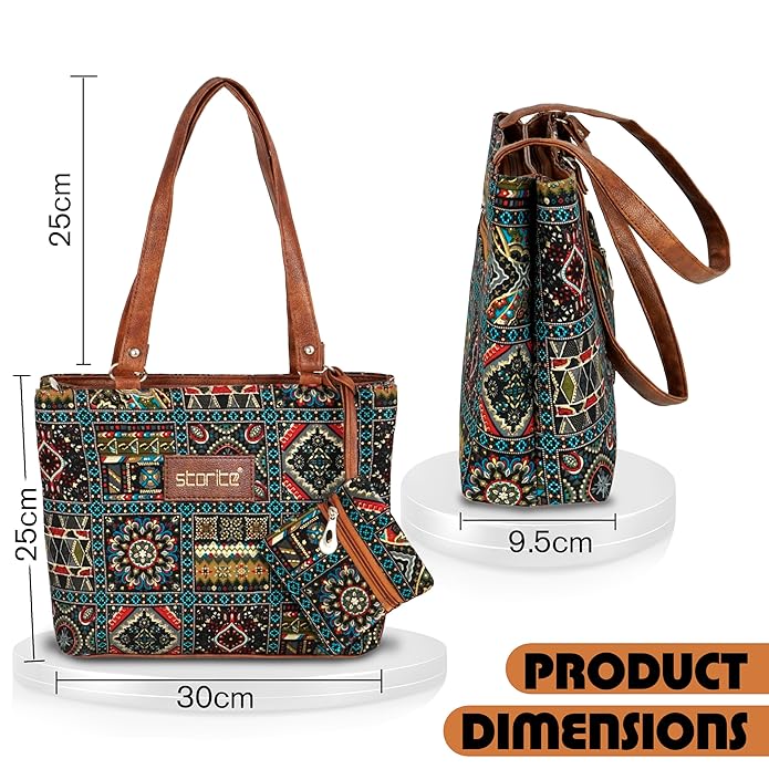 Storite Women's Handbag Shoulder Tote Bag