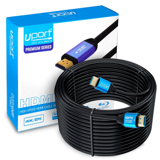 Storite 20 Meter HDMI 1.4 Cable with Ethernet, 4K/2K Ultra HD 1080P Resolution, 10.2 Gbps High Speed Transmission, Compatible with TV, Laptop, Monitor, Projector, Gaming Console, Blu-ray player & More