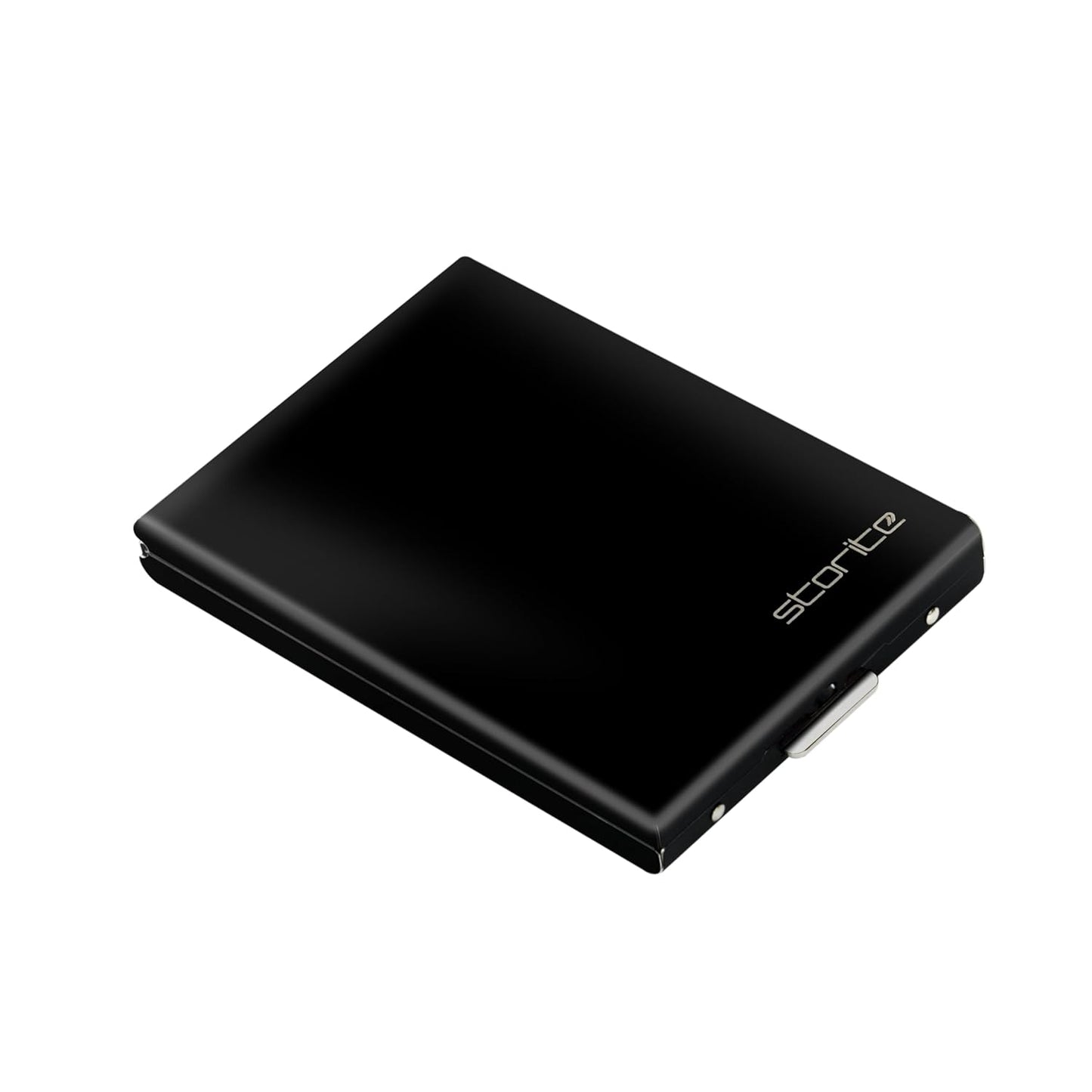 Storite 6 Slot RFID Blocking Slim Card Holder Wallet - Black