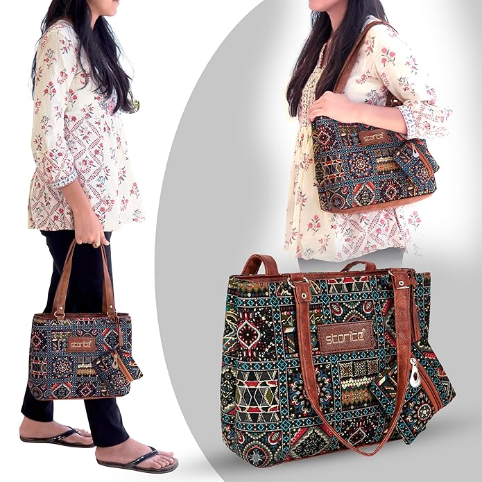Storite Women's Handbag Shoulder Tote Bag