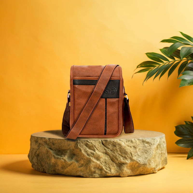 Storite Stylish Small PU Leather Sling Cross Body Shoulder Bag, Adjustable Strap