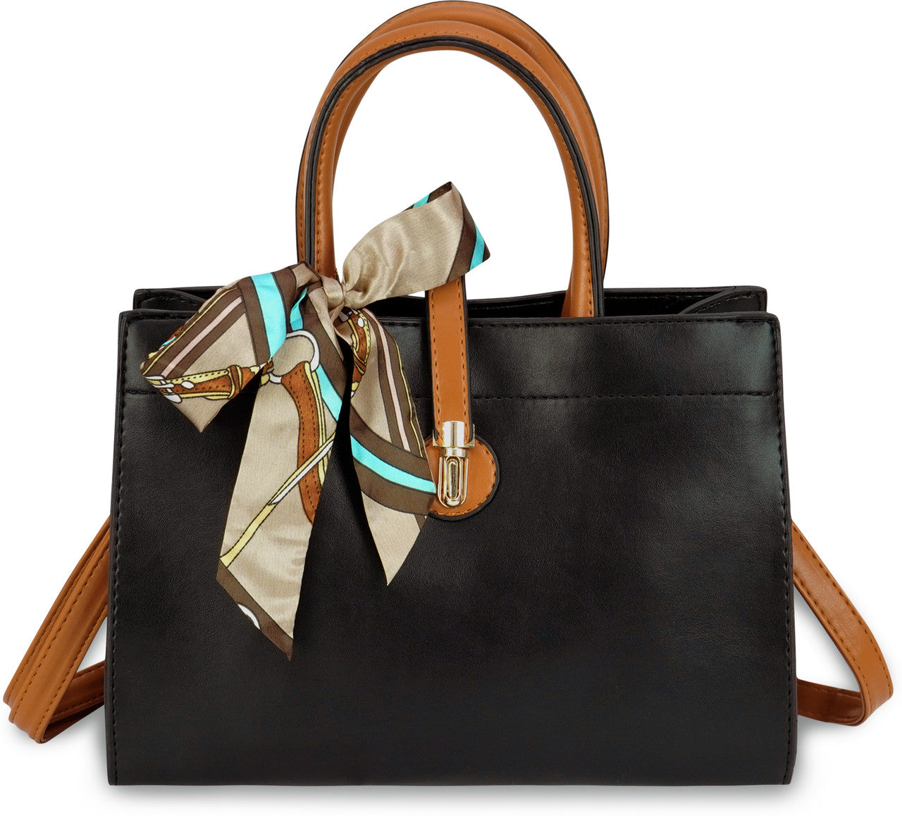 Storite Women Black Handbag