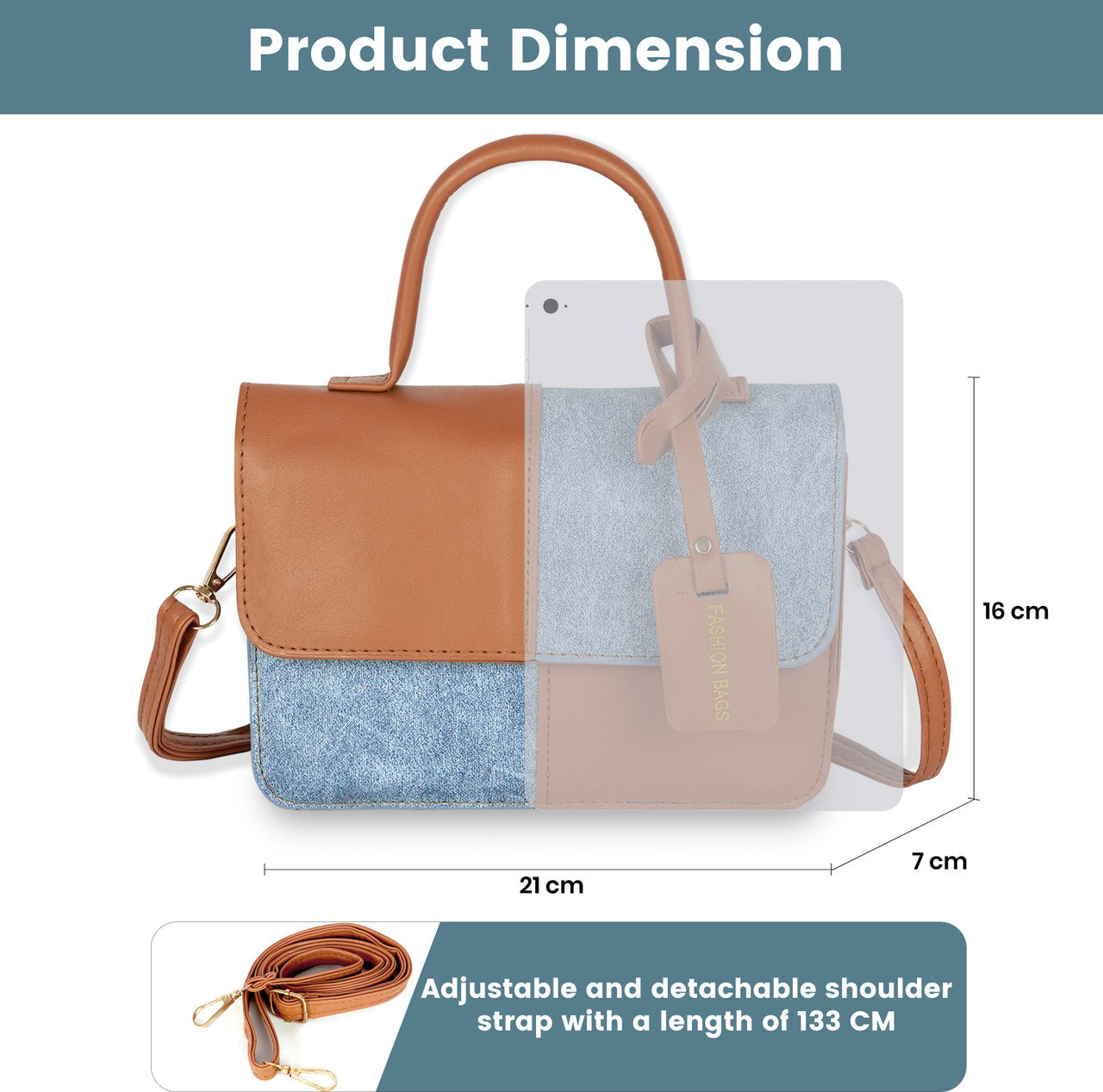 Storite Women Brown Hand-held Bag
