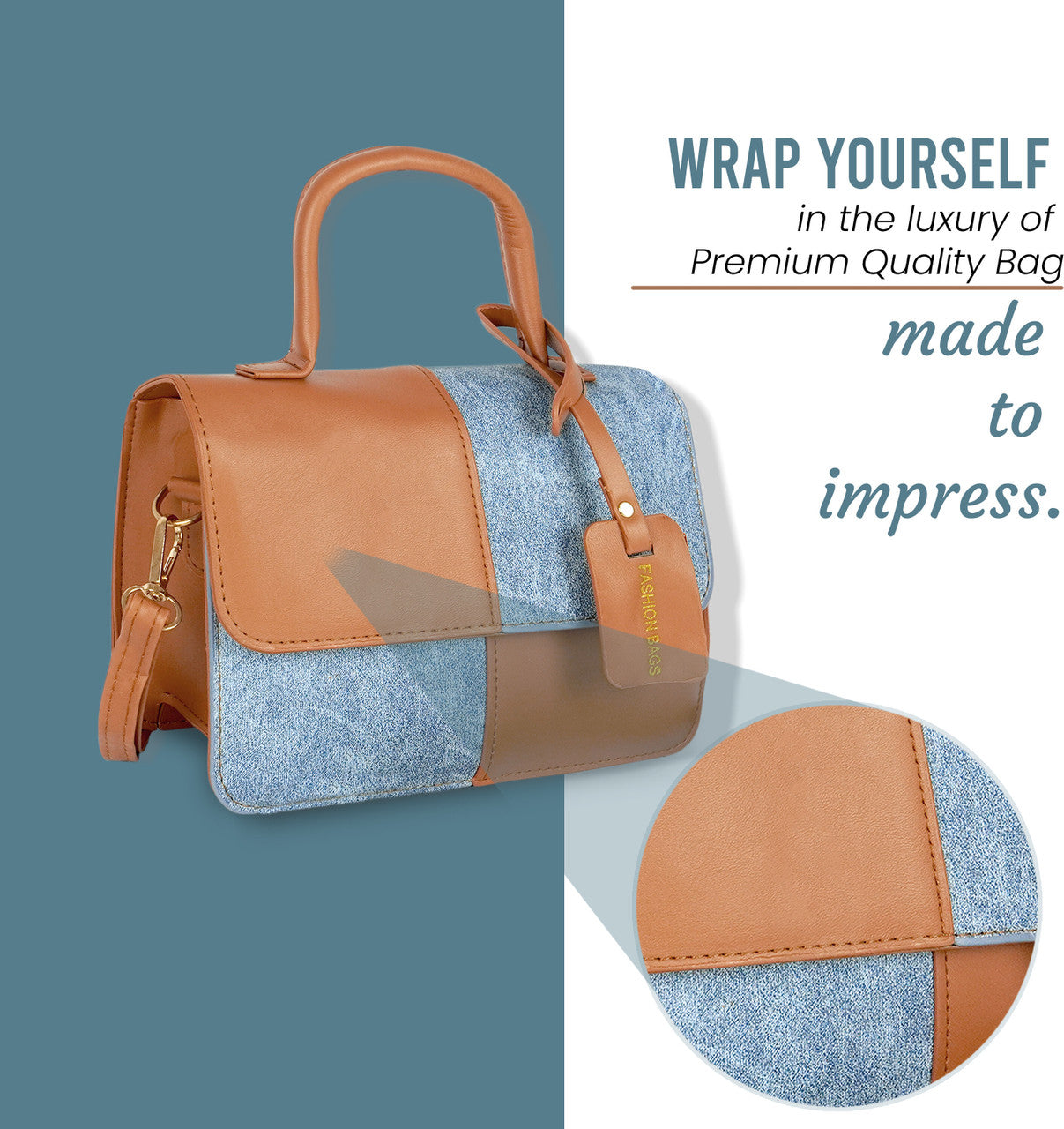Storite Women Brown Hand-held Bag