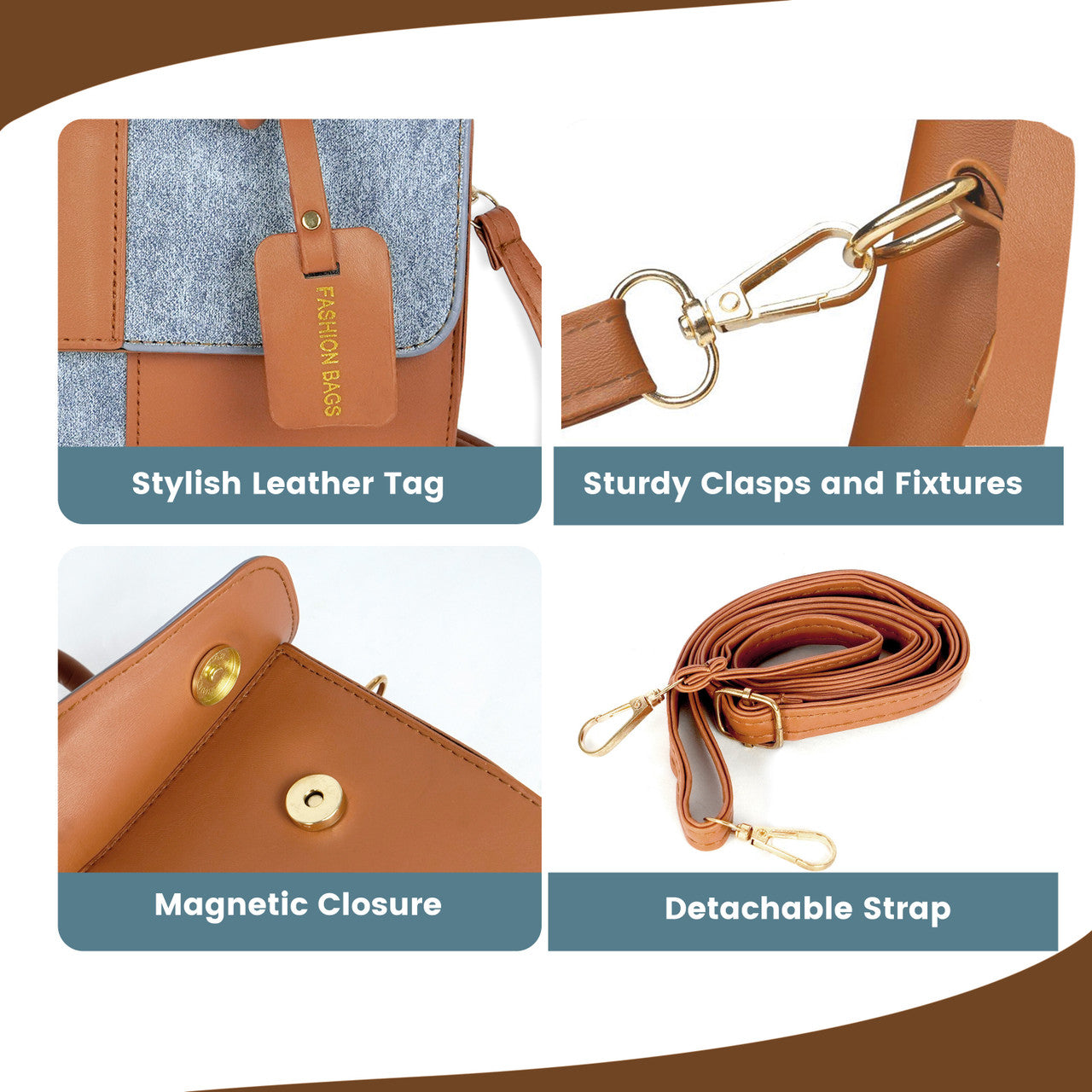 Storite Women Brown Hand-held Bag