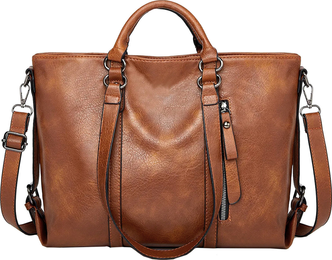 Storite Women Brown Handbag