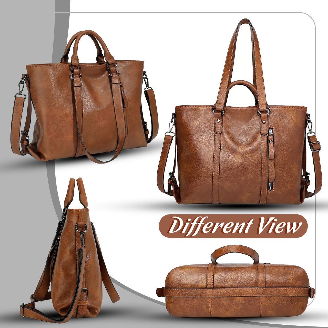 Storite Women Brown Handbag