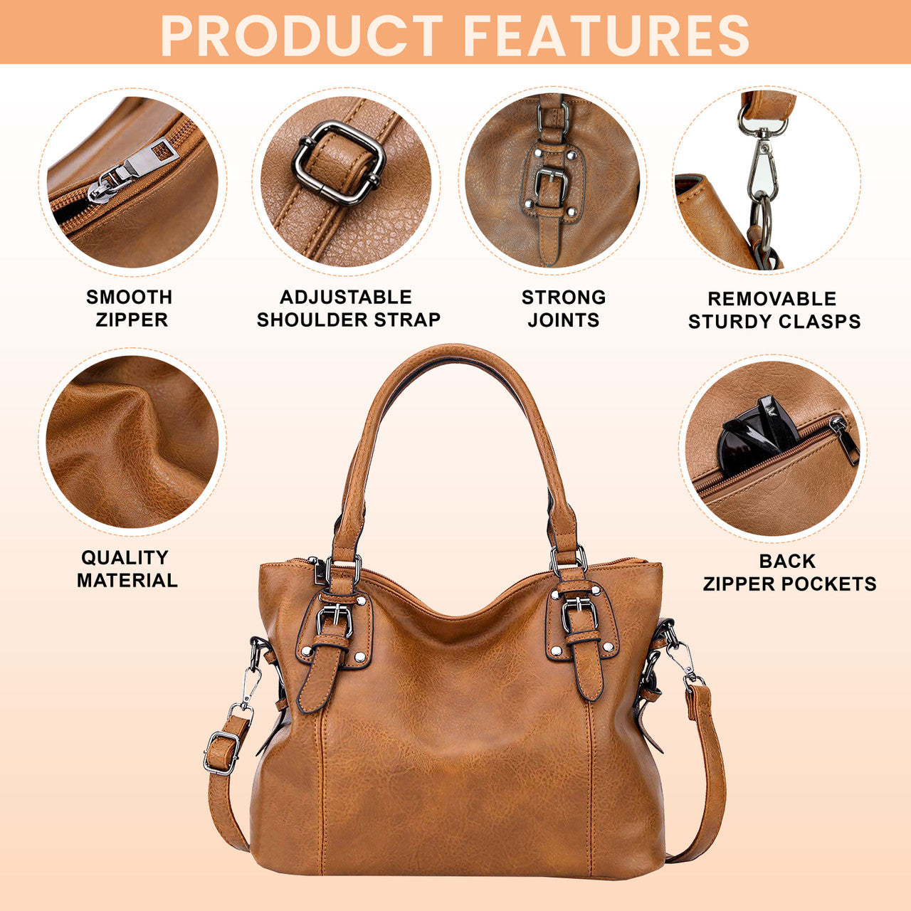 Storite Women Brown Handbag