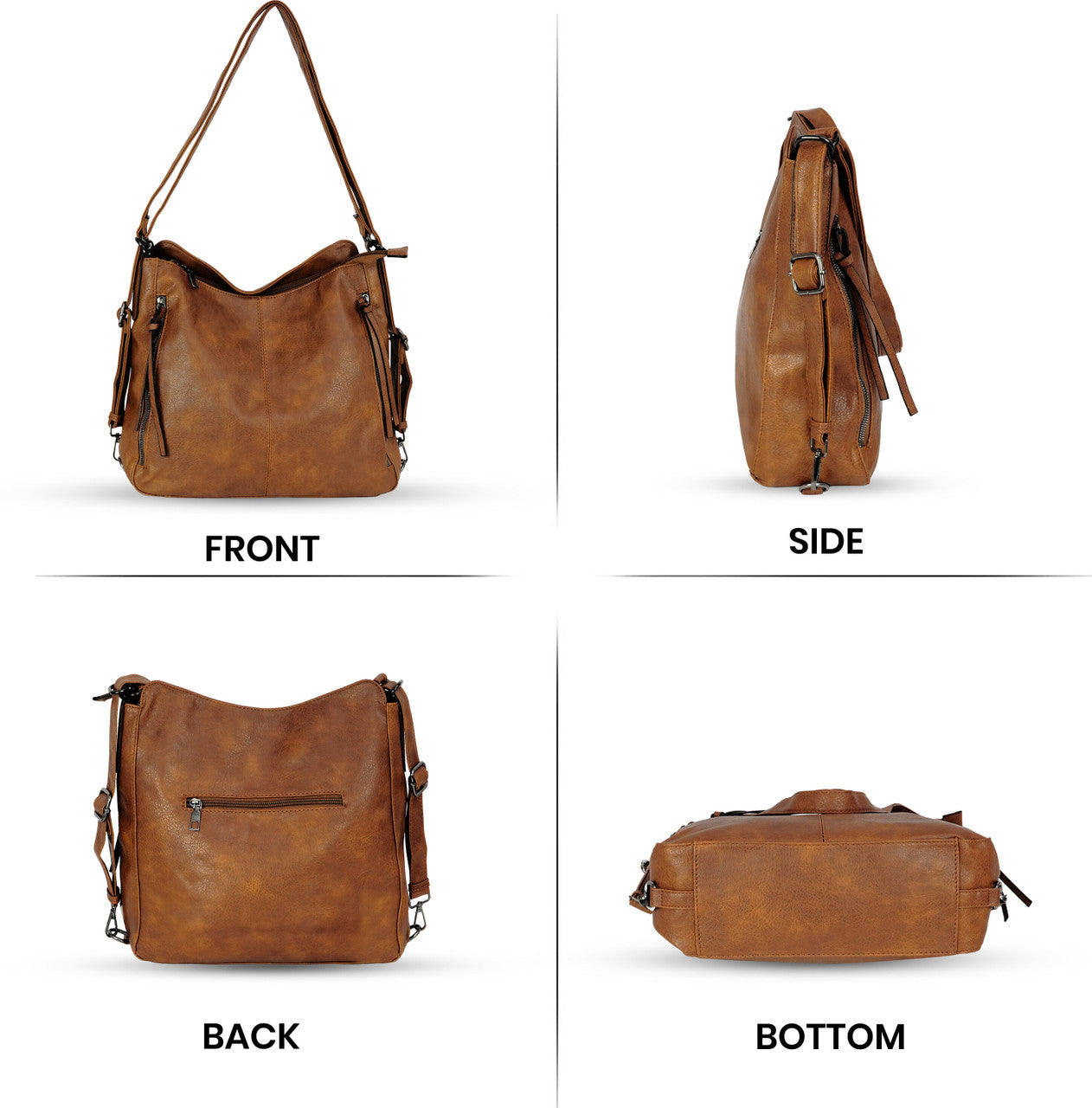 Storite Women Brown Handbag