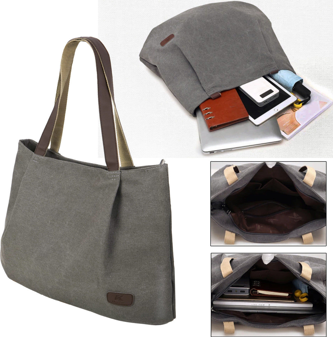 Storite Women Grey Messenger Bag