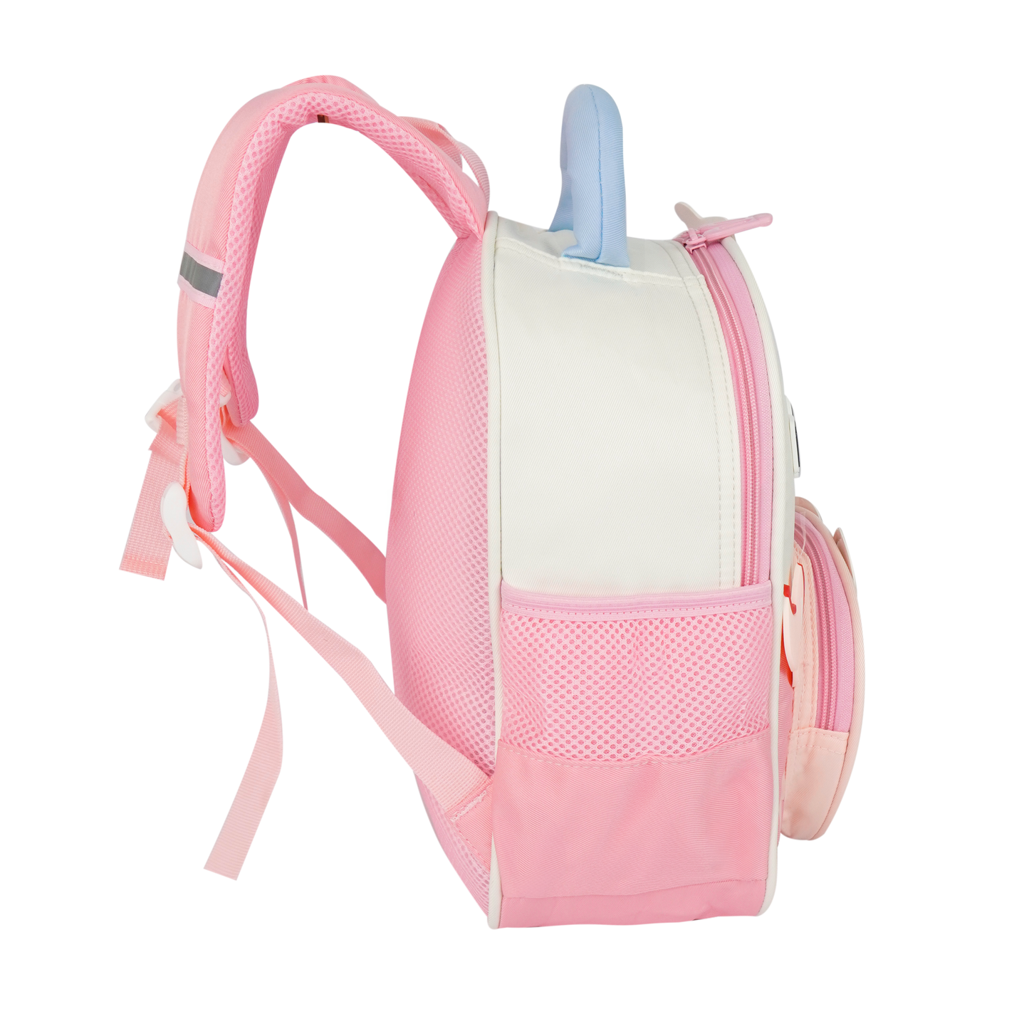 Storite Crab Design Kids Backpack – Cute & Lightweight School Bag for Preschool & Kindergarten – Pink