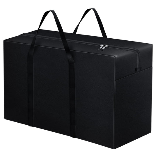 Storite 1680D Nylon Extra Large Storage Bag – Multi-Purpose Organizer with Zipper & Handles - Black
