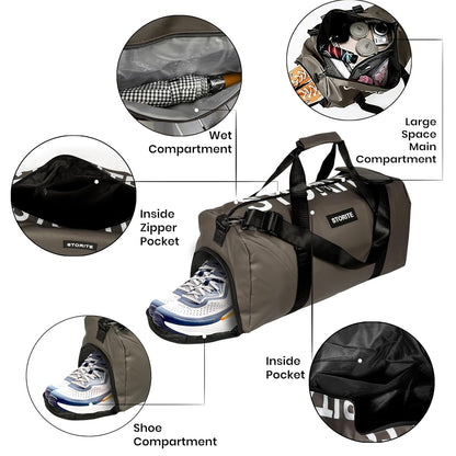 Duffel Backpack Best Small Gym Bag With Shoe Compartment Storite