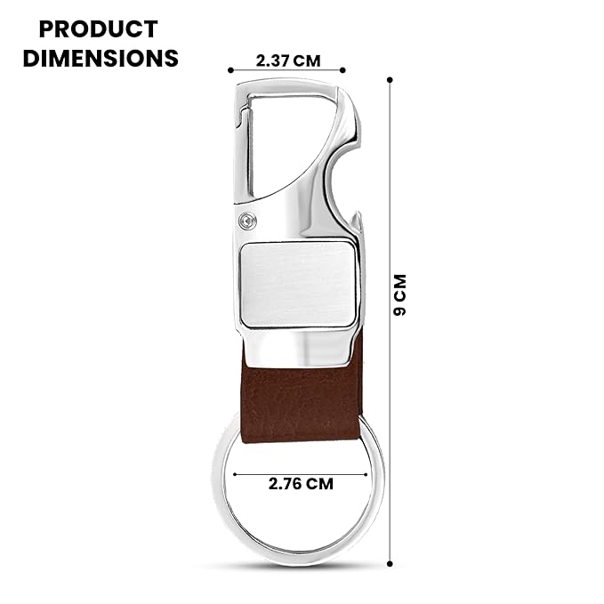 Storite Spring Snap for Keychain | Quick Links Safety Chain | Rigging Accessories Tool | Key Ring Hook | Keychain for Men & Women