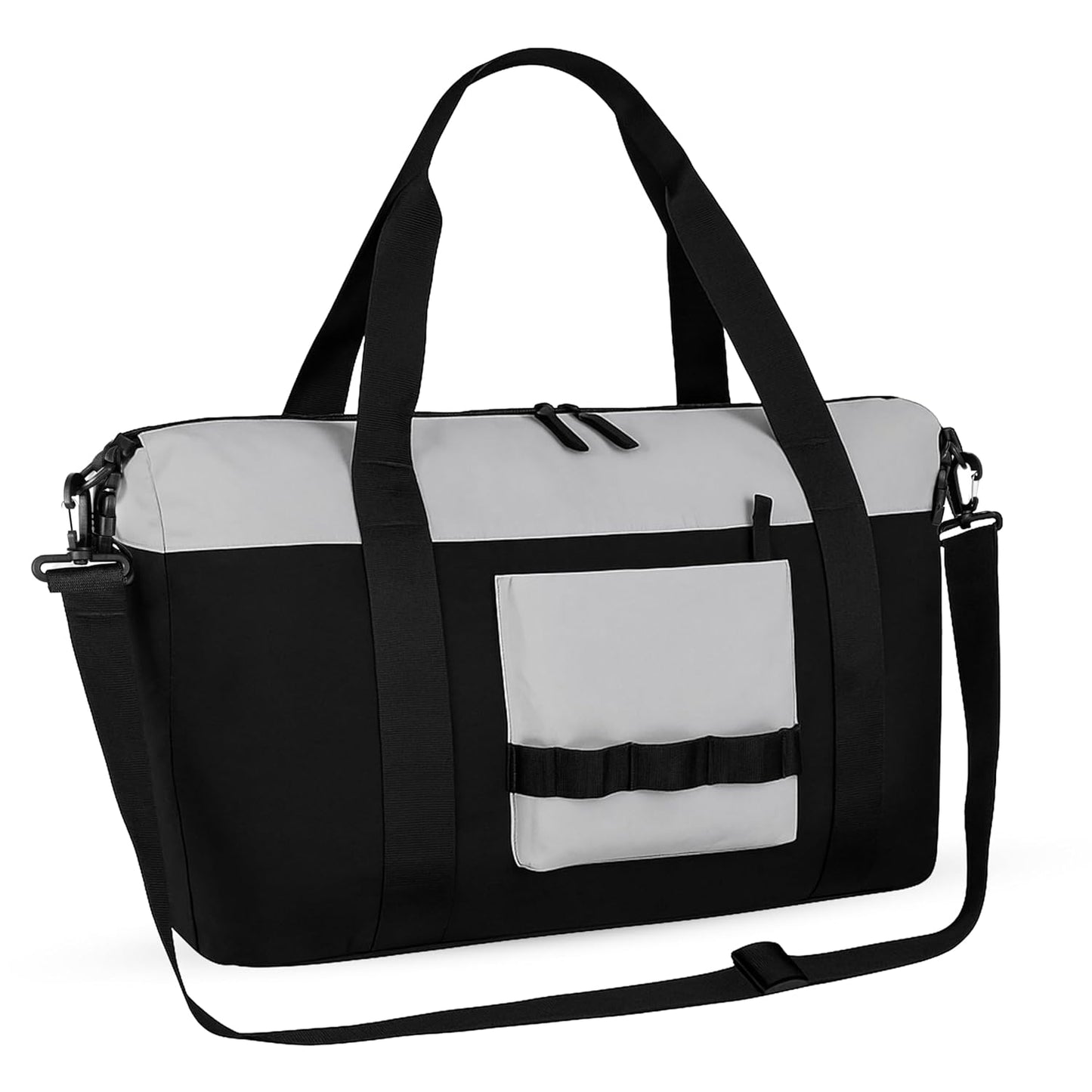Storite 46 Cm Nylon Luggage Travel Duffle Bag for Women, Sports Shoulder Bag for Women with Wet Pocket Weekender Overnight Luggage Bag,Trendy and Stylish (46x17x29 Cm)