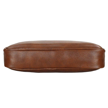 Storite Laptop Bag for Men & Women Light Brown