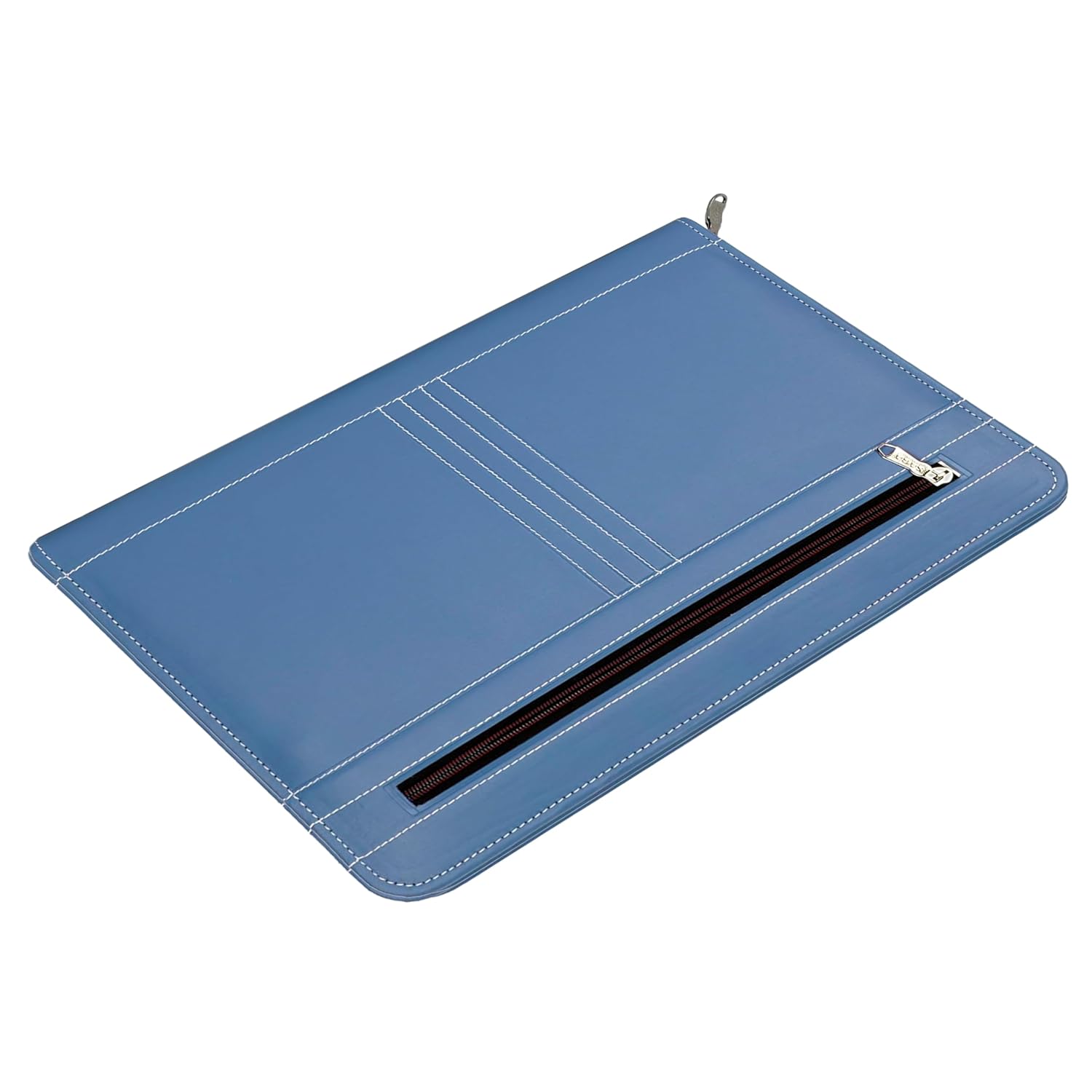 Storite PU Leather 4 Ring Professional File Folder for Documents Certi