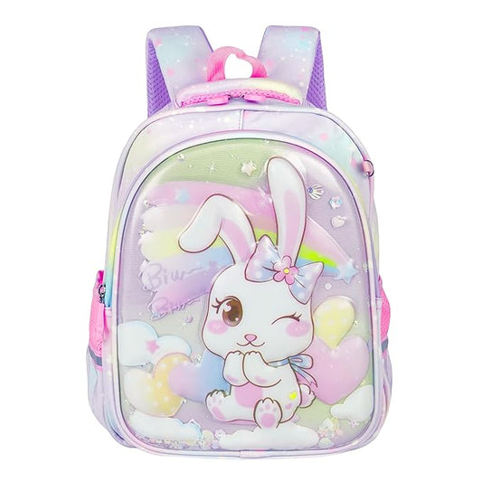 Storite Cute Designer Backpack for Kids Girls Stylish Durable Water-Resistant Backpack Shoulder School Bags Great for Birthdays Gifts
