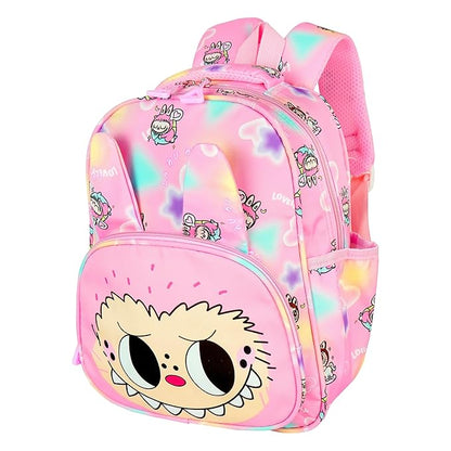 Storite Kids Backpack for Ages 3-8 – Lightweight & Spacious School Bag with Cartoon Print, Water-Resistant, Ideal for Preschool, Nursery, Playschool & Travel