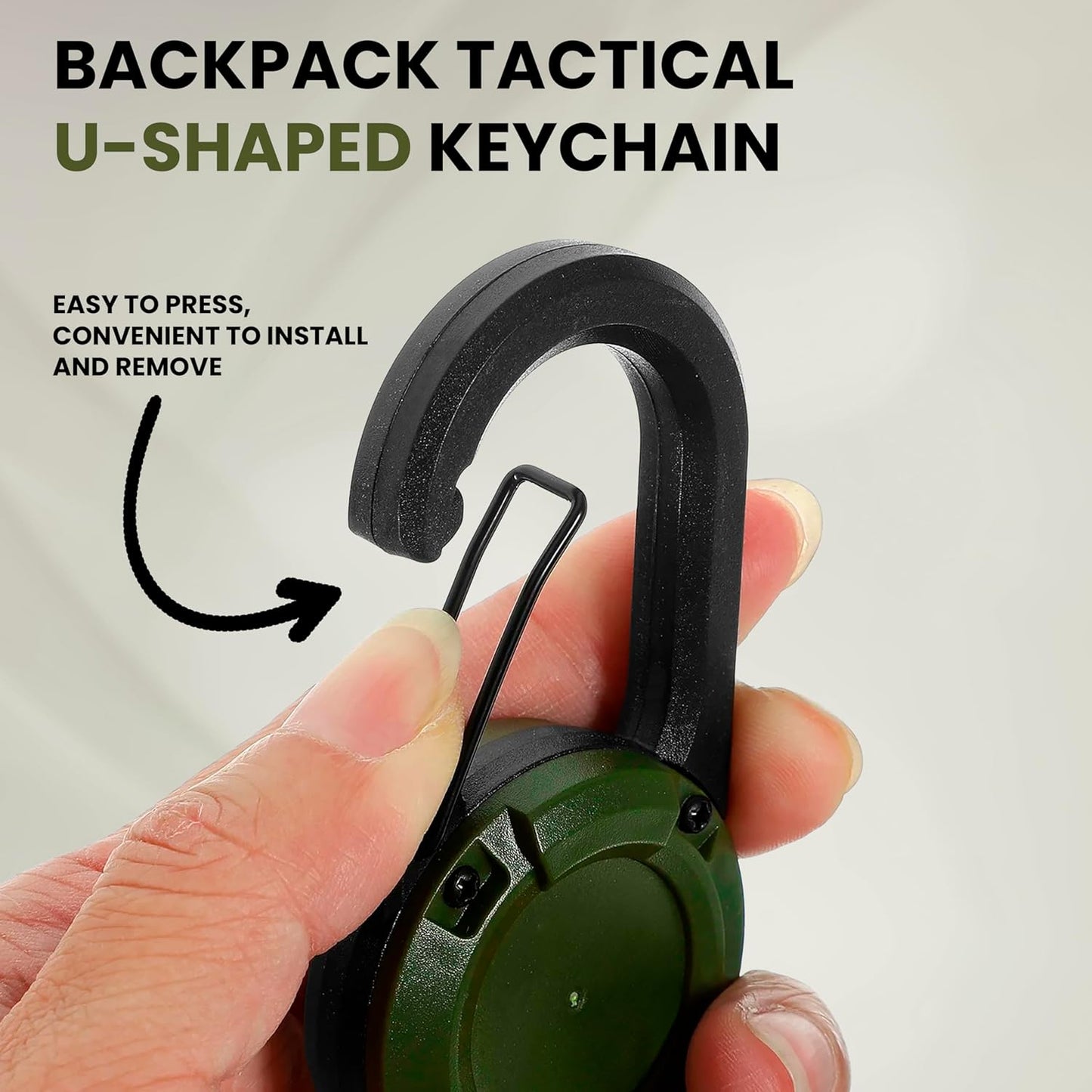 Storite Retractable Keychain ID Badge Holder Keyring | Secure Carabiner Clip for Backpacking, Fishing, Outdoor Use | Durable ABS, Lightweight & Reusable | Ideal for Everyday Travel