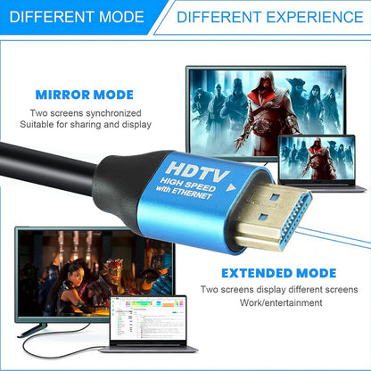 Storite 20 Meter HDMI 1.4 Cable with Ethernet, 4K/2K Ultra HD 1080P Resolution, 10.2 Gbps High Speed Transmission, Compatible with TV, Laptop, Monitor, Projector, Gaming Console, Blu-ray player & More