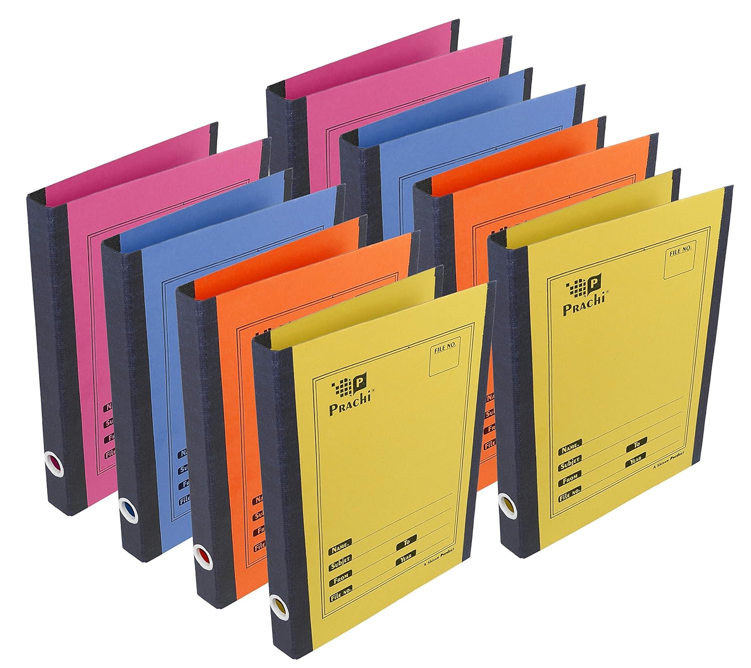 Storite 8 Pack Spring Files A4 Size Paper Folder Cobra File Document O