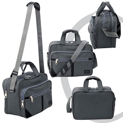 Storite Cross Body Travel Bag Handbag For Men & Women Grey