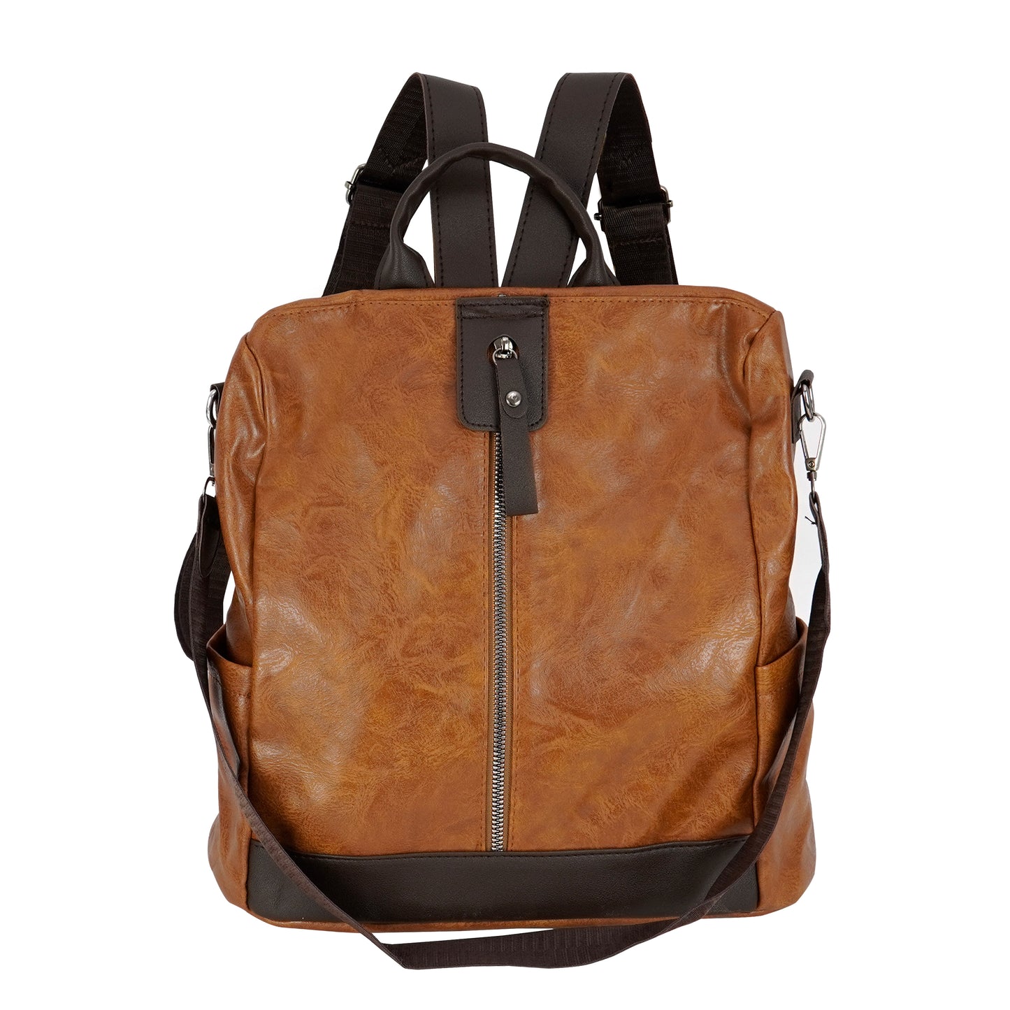 Storite 8.5L Stylish Sling Backpack for Teens - Brown