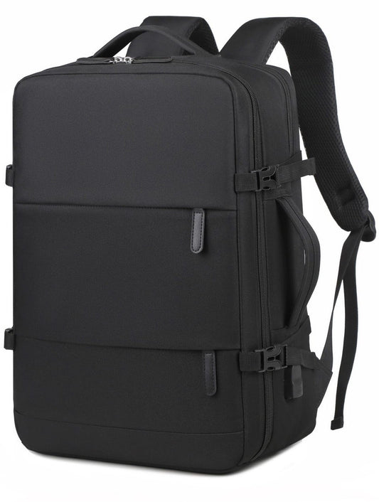 Storite 14.21 L Laptop Backpack Weekender Travel Laptop Backpack. Anti Theft Pocket, with USB Charging Port  (Black)