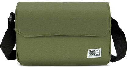 Storite Green Men & Women Sling Bag One Side Shoulder Bag Office Messenger Bag, Sling Cross Body Bag for Men & Women