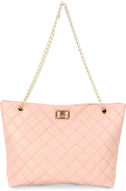Storite Pink Women Hand-held Bag Handbags for Women, Large Tote Bags for Women for College, Office & Daily Use