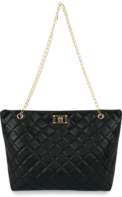 Storite Women Black Handbag