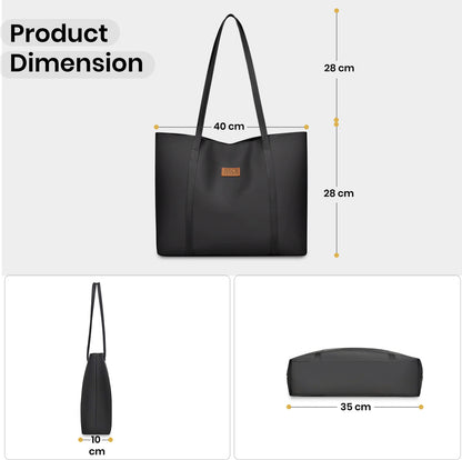 Storite Women Black Handbag