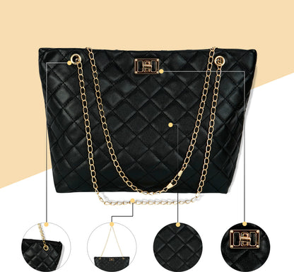 Storite Women Black Handbag