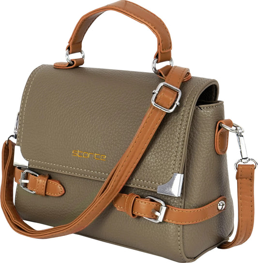 Storite Women Brown Hand-held Bag