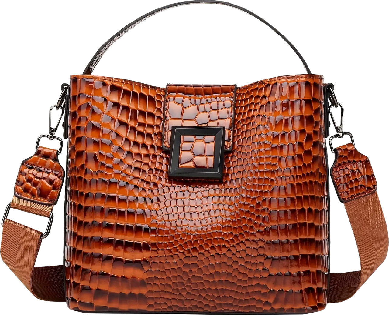 Storite Women Brown Handbag
