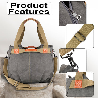 Storite Stylish Grey Messenger Bag for Women